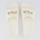 Chinelo Fila Sleek Slide Flip Flop Feminino Off-White