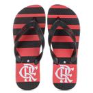 Chinelo Flamengo Manto 1 2024 Preto Vermelho e Prata - Masculino