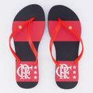 Chinelo Flamengo Manto 81 Feminino Preto e Vermelho