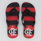 Chinelo Flamengo Manto I 2025 Preto e Vermelho