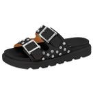 Chinelo Flat Feminino Conforto Strass Tendência Vizzano