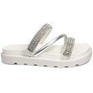 Chinelo Flatform Vizzano Nova Yorque Tiras Strass 6459.133