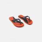 Chinelo Flip-Flop Clock Orange