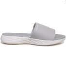 Chinelo Gaspea Skechers On The Go 600 Feminino Cinza - Chinelo Gaspea Skechers On The Go 600 Feminino Cinza -