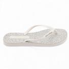 Chinelo Giulia Domna Havaí Bico Oval Glitter