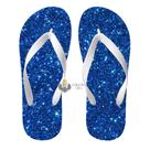 Chinelo Glitter azul