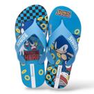 Chinelo Grendene Infantil Sonic Game Tiras Largas Original