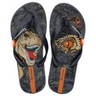 Chinelo Grendene Ipanema Jurassic Park II - Infantil - Preto