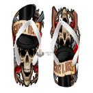 Chinelo guns in roses caveira
