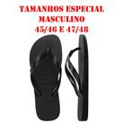 Chinelo Havaianas 45/46 e 47/48 Original Top Preto ou Branco