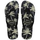 Chinelo Havaianas Aloha - Masculino - Pretopretobranco - 394