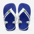 Chinelo Havaianas Baby Brasil Logo Azul