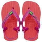 Chinelo Havaianas Baby Brasil Logo Infantil com Elástico