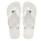 Chinelo Havaianas Bandeira Brasil Branco
