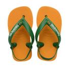 Chinelo Havaianas Bebê Infantil Com Elástico Bandeira Brasil