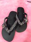 Chinelo havaianas bordado de flor Rosely 33/34 35/36 37/38 39/40 41/42 43/44