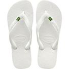 Chinelo Havaianas Branco Ref.: BRASIL FC Tamanho:41/42