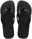 Chinelo Havaianas Brasil 35-36 Preto