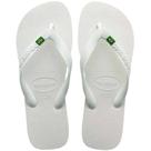 Chinelo Havaianas Brasil - Unissex - Branco - 3738