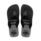 Chinelo Havaianas City Basic - Preto/Cinza Tamanho:43/44Gênero:MasculinoCor:Preto