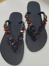 Chinelo havaianas com pedraria de luxo