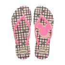 Chinelo Havaianas De Dedo Slim Disney Bege Palha