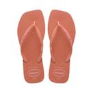 Chinelo Havaianas De Dedo Slim Logo Popup Rosa Clay