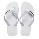 Chinelo Havaianas Dual Branco Cinza