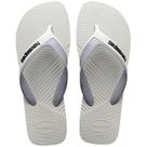 Chinelo Havaianas Dual Branco e Cinza 4145602