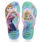 Chinelo Havaianas Feminina Slim Princesa Frozen Disney