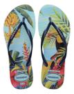 Chinelo havaianas feminina slim tropical fc Chinelo havaianas feminina slim tropical fc