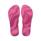Chinelo Havaianas Feminina Slim Tube Gloss Tiras Finas Com Brilho Original Confortável