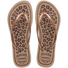 Chinelo Havaianas Feminino SLIM Animals 37/8 Rose GOLD PAR