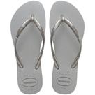 Chinelo Havaianas Feminino SLIM GLOSS 35/36 Cinza Gelo PAR