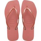 Chinelo Havaianas Feminino SLIM Square 37/38 Canyon CLAY PAR