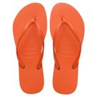 Chinelo Havaianas Feminino Slim Tradicional Cor:LaranjaTamanho:38 Chinelo Havaianas Feminino Slim Tradicional Cor:LaranjaTamanho:38