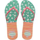 Chinelo Havaianas Flat Mix Branco / Rose Chinelo Havaianas Flat Mix Branco / Rose