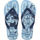 Chinelo Havaianas Infantil TOP Disney 25/26 Azul Lavanda PAR