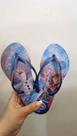 Chinelo havaianas kids slim princess roxo fantasy