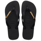 Chinelo Havaianas Legitimas Top Placa Logo Metallic Original