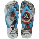 Chinelo Havaianas Licenciado Marvel Classics 43/44 Turquesa
