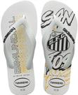 Chinelo Havaianas Licenciado TOP Santos 37 38 Branco