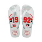 Chinelo Havaianas Licenciado TOP São Paulo 37 38 Branco