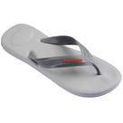 Chinelo Havaianas Masc Top Max Comfort FC Tira Larga 4148608 Cor:Cinza Gelo/Cinza AçoTamanho:37/38
