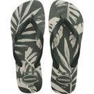 Chinelo havaianas masculino aloha 43/4 verde oliva