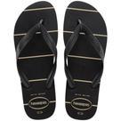 Chinelo Havaianas Masculino Color Essential Listrado Preto