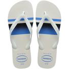 Chinelo Havaianas Masculino TOP Basic Tamanho 41/42 BRANCO/AZUL