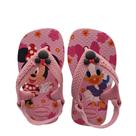 Chinelo Havaianas Menina Infantil Bebê Baby Disney Clássica Cor:RosaTamanho:17/18