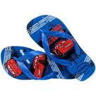 Chinelo Havaianas Meninos Kids Carros - Azul