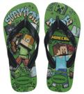 Chinelo Havaianas Minecraft Adulto - Bege Palha